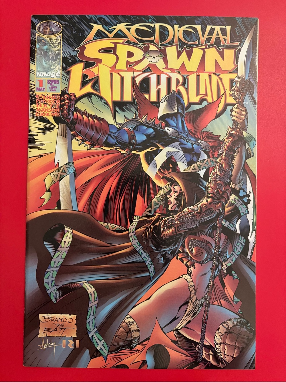 Image Comics "Medieval Spawn/Witchblade" #1 (1996)